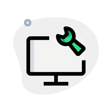 Sistem bakımı için izleyici anahtarı.