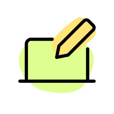 Dokunmatik ekran stiline sahip dizüstü bilgisayar.