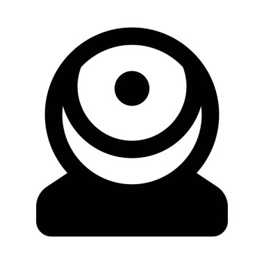 Canlı video yayını ve konferans için web kamerası.