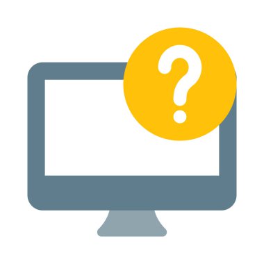 Yardım almak için masaüstünde soru işareti seçeneği.