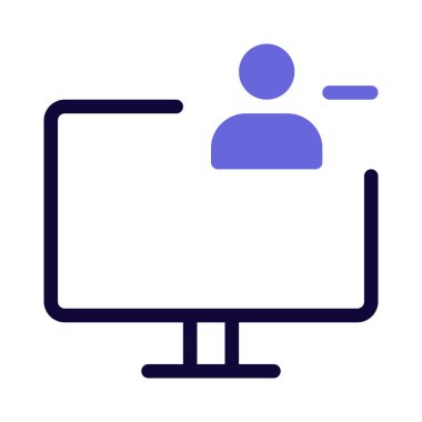 Monitördeki kullanıcı verileri veya hesapları siliniyor.