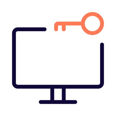 Sistem güvenliği için izleme anahtarı.