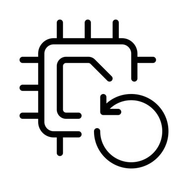 Yazılımını güncellemek için işlemciyi yeniden yüklüyorum.