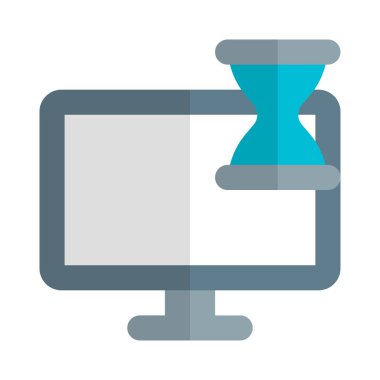 Bir masaüstündeki dosyalara erişim prosedürü.