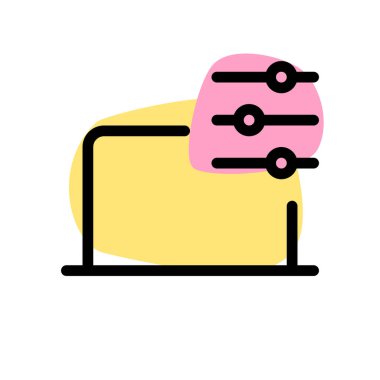 Dizüstü bilgisayardaki ses ayarları eşitleyici ile değiştiriliyor.