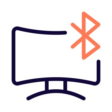 Bluetooth 'a bağlı tam çözünürlüklü ekran.