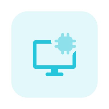 Mikroçip, bilgisayarın temel bir bileşeni..