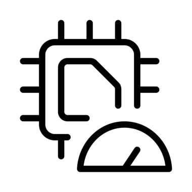 Aygıt bilgisini görüntülemek için kullanılan çip göstergesi.