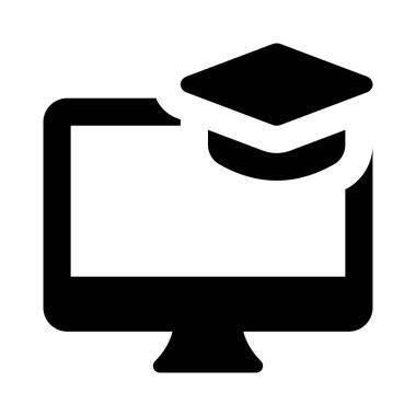 Çevrimiçi öğrenme için masaüstü bilgisayarı kullanılıyor.