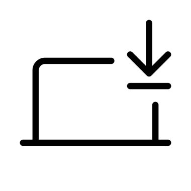 Laptop deposuna veri alınıyor ve kaydediliyor.