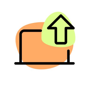 Dizüstü bilgisayarla dosya ya da veri yükleniyor.