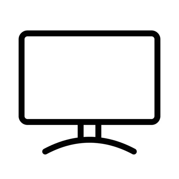 High Definition Graphics Desktop — Stock Vector