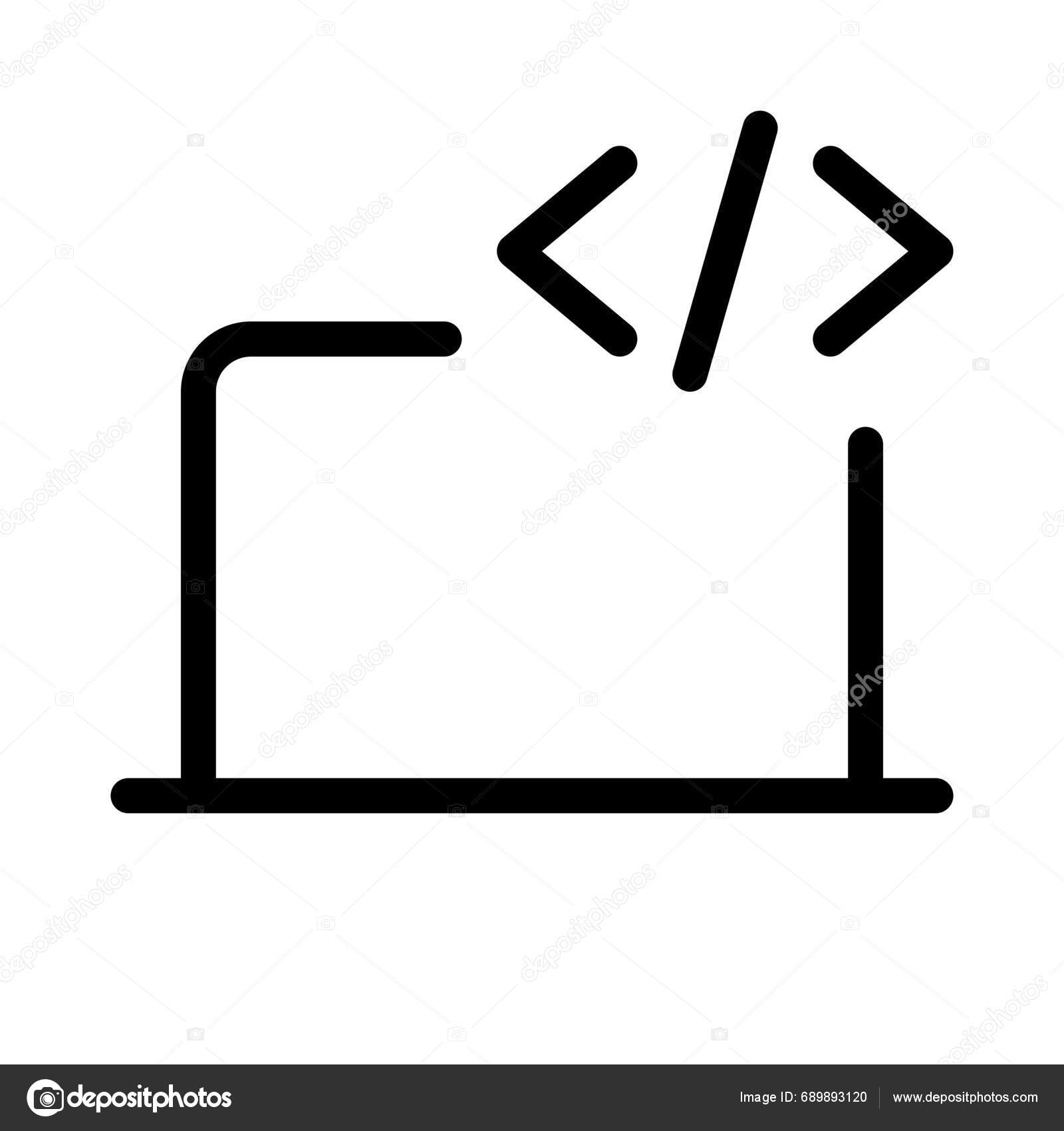 Editing Executing Programming Laptop Stock Vector by ©get4net 689893120