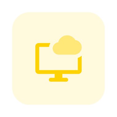 Buluta bağlı masaüstü veri depolama.