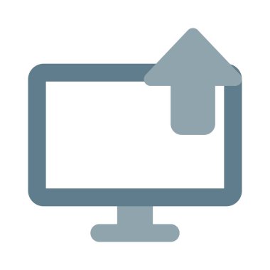 Dosyaları monitöre yüklüyor ve kaydediyor.