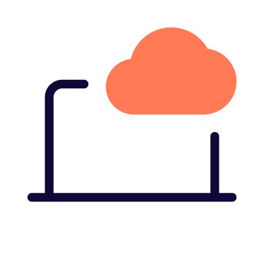 Depolama için dizüstü bilgisayara bağlandı.