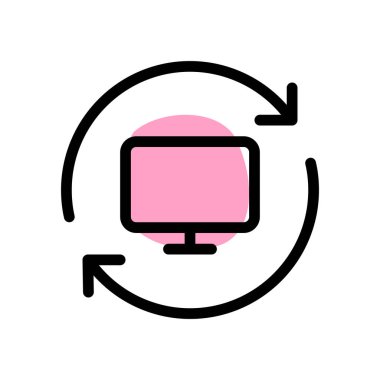 En son görünümü göstermek için ekran tazeleniyor.