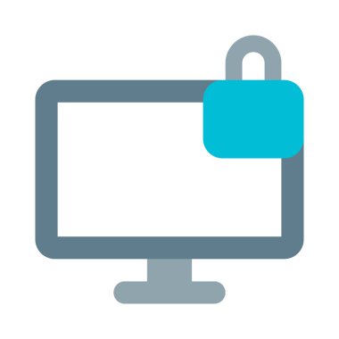 Geliştirilmiş güvenlik kilidiyle donatılmış monitör.