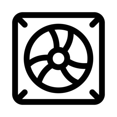 İşlemci fan entegre devreleri soğutmak için kullanılır.