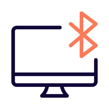 Masaüstündeki bluetooth üzerinden kablosuz bağlantılar.