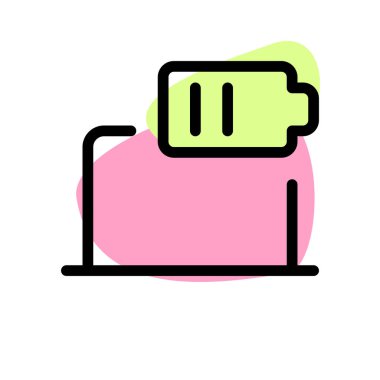 Laptop pili yoğun kullanım nedeniyle tükeniyor.