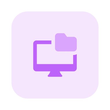 Dosyaları düzenlemek ve depolamak için dijital dizin.