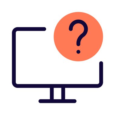 Monitör hakkında bir soruşturma ya da sorgu.