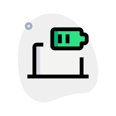 Laptop pili yoğun kullanım nedeniyle tükeniyor.