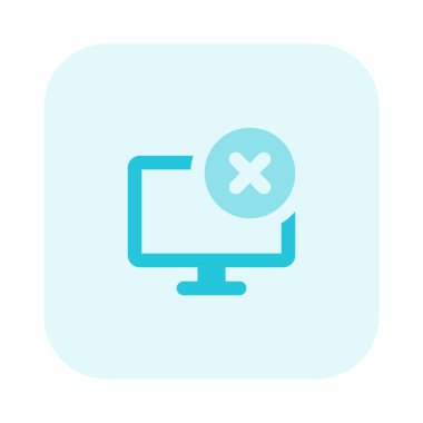 Verileri monitörden sil.