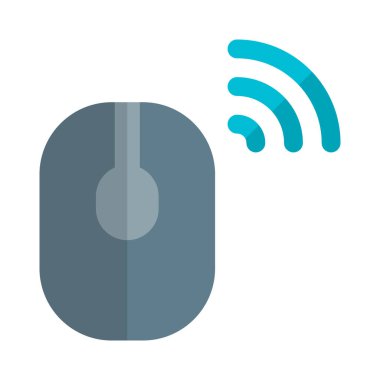 Bilgisayar aygıtını kontrol etmek için kablosuz fare.