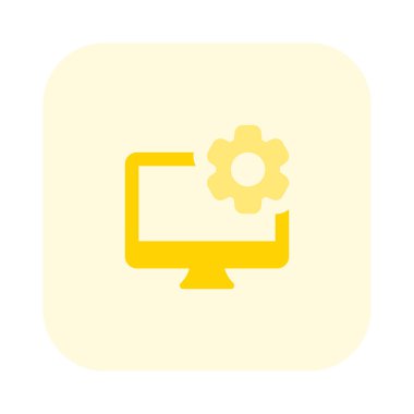 Masaüstünü güncellemek için yapılandırma aracı kullanılıyor.