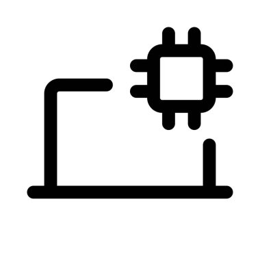 Mikroçipin entegrasyonu dizüstü bilgisayar performansını artırır.