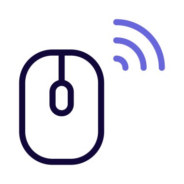 Bilgisayar aygıtını kontrol etmek için kablosuz fare.