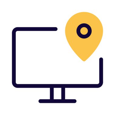 Entegre GPS teknolojisi olan bir bilgisayar.