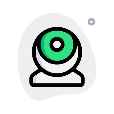 Canlı video yayını ve konferans için web kamerası.