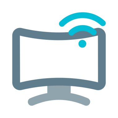 Kablosuz bağlantısı olan yüksek çözünürlüklü ekran.