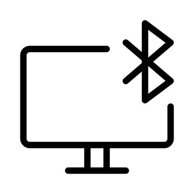 Bluetooth bağlantı durumu monitör ekranında görüntülendi.