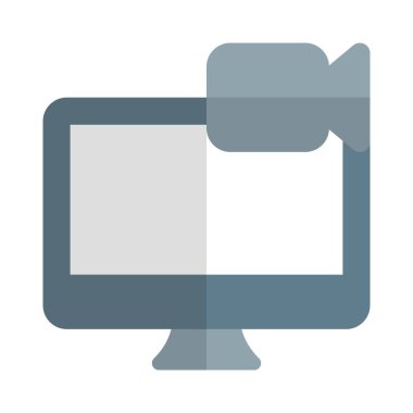 Yakalama ekranı için masaüstüne kaydedici yerleştirildi.