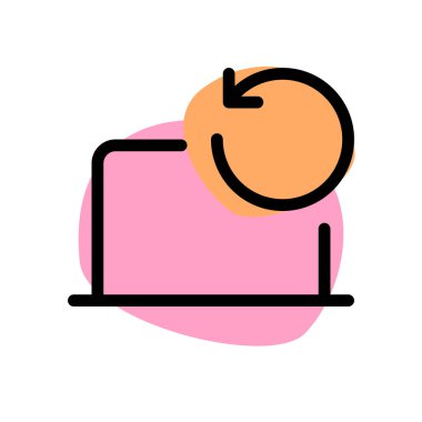 Yeni bir başlangıç için dizüstü bilgisayar yeniden başlatılıyor.