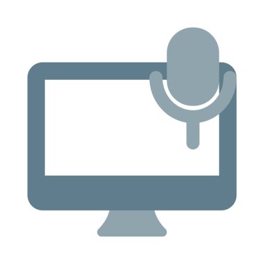 Bilgisayardaki ses girdisi için kullanılan mikrofon.