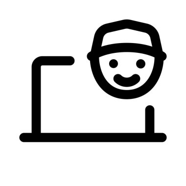 Dizüstü bilgisayarda kullanıcı profili ayarı.