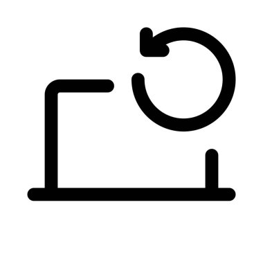 Yeni bir başlangıç için dizüstü bilgisayar yeniden başlatılıyor.