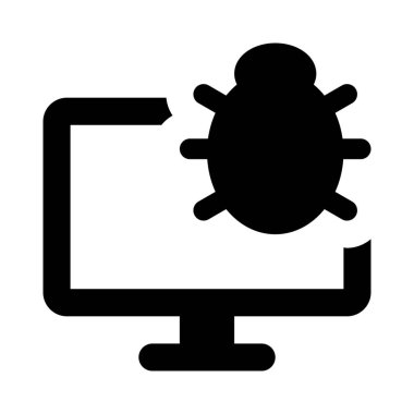 Monitörde bir yazılım hatası gösteriliyor.