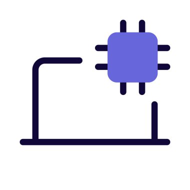 Mikroçipin entegrasyonu dizüstü bilgisayar performansını artırır.