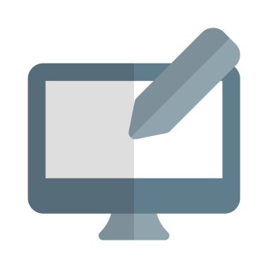 Ekranda kullanılan dijital girdi aygıtı.