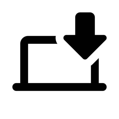 Dosyalar dizüstü bilgisayarda alınıyor ve saklanıyor.