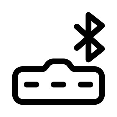 Kablosuz klavye bluetooth ile bağlanır.