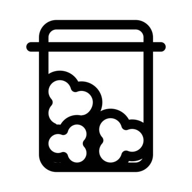 Beyaz arka planda izole edilmiş bir şişedeki mühürlü kenevir yaprağı.