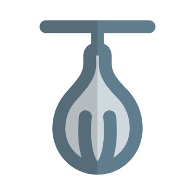 Beyaz arka planda izole edilmiş boks yapmak için boks torbası.