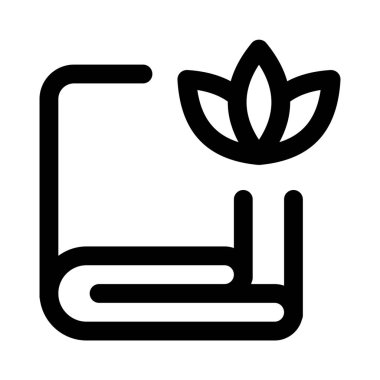 Kaplıcada temiz ve hijyenik havlular var.